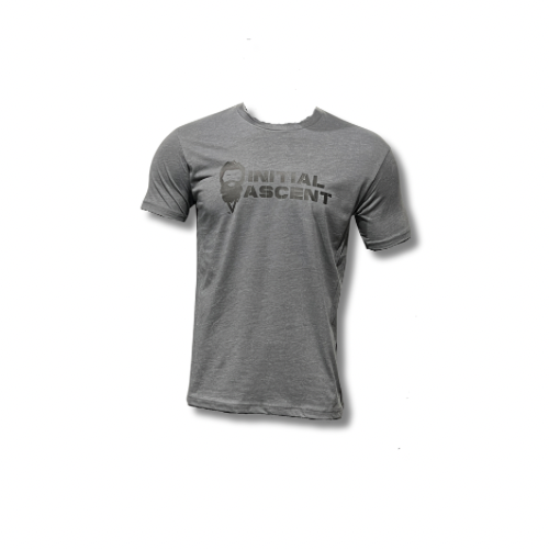 IA Logo T-Shirt Gray/Black Logo