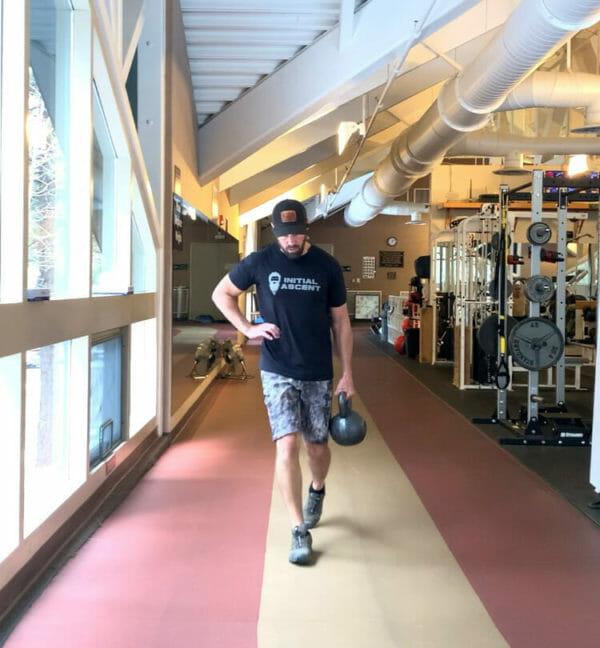 Committed to "The Core" - Initial Ascent