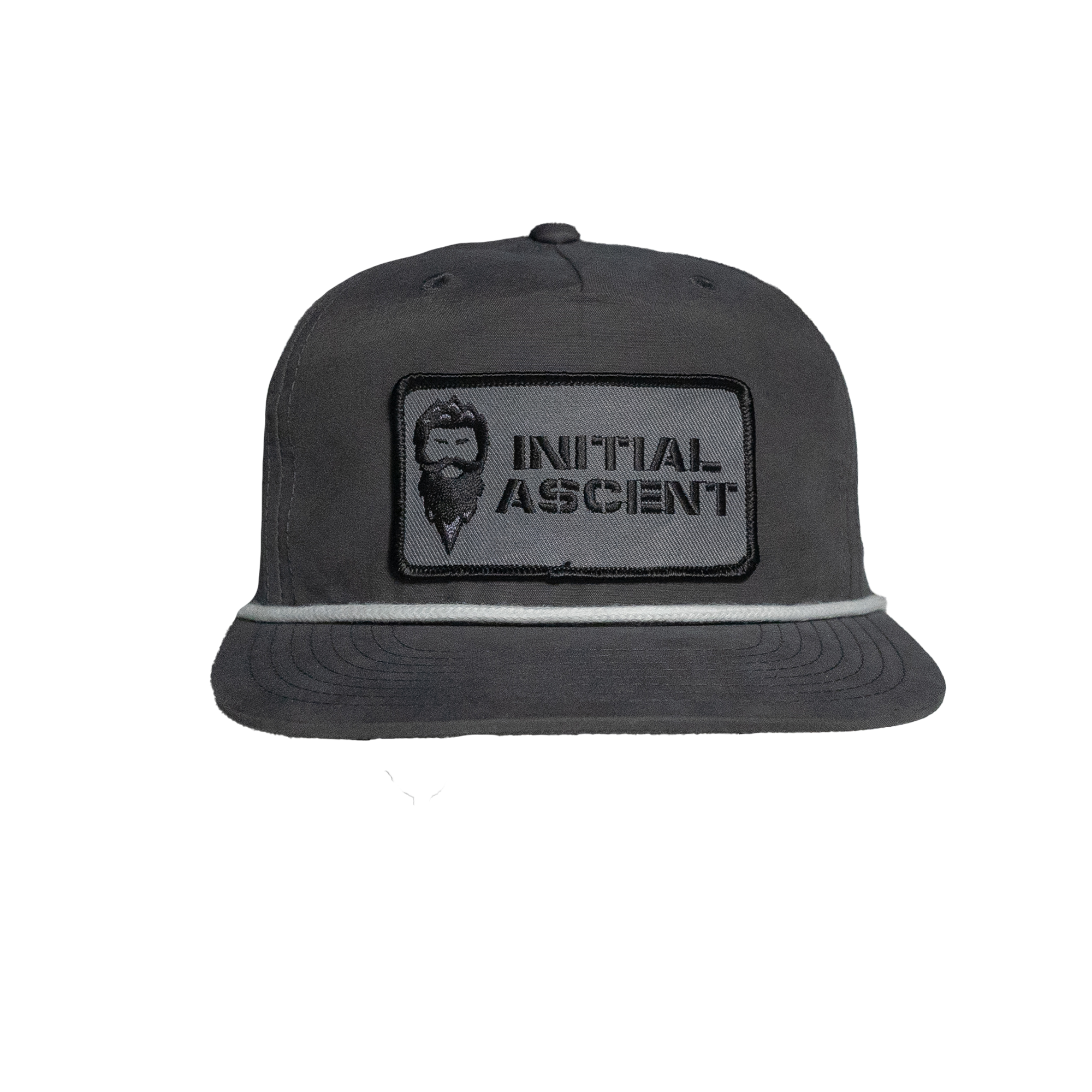 IA Mtn Dude Snapback Classic Roper Logo Patch Grey