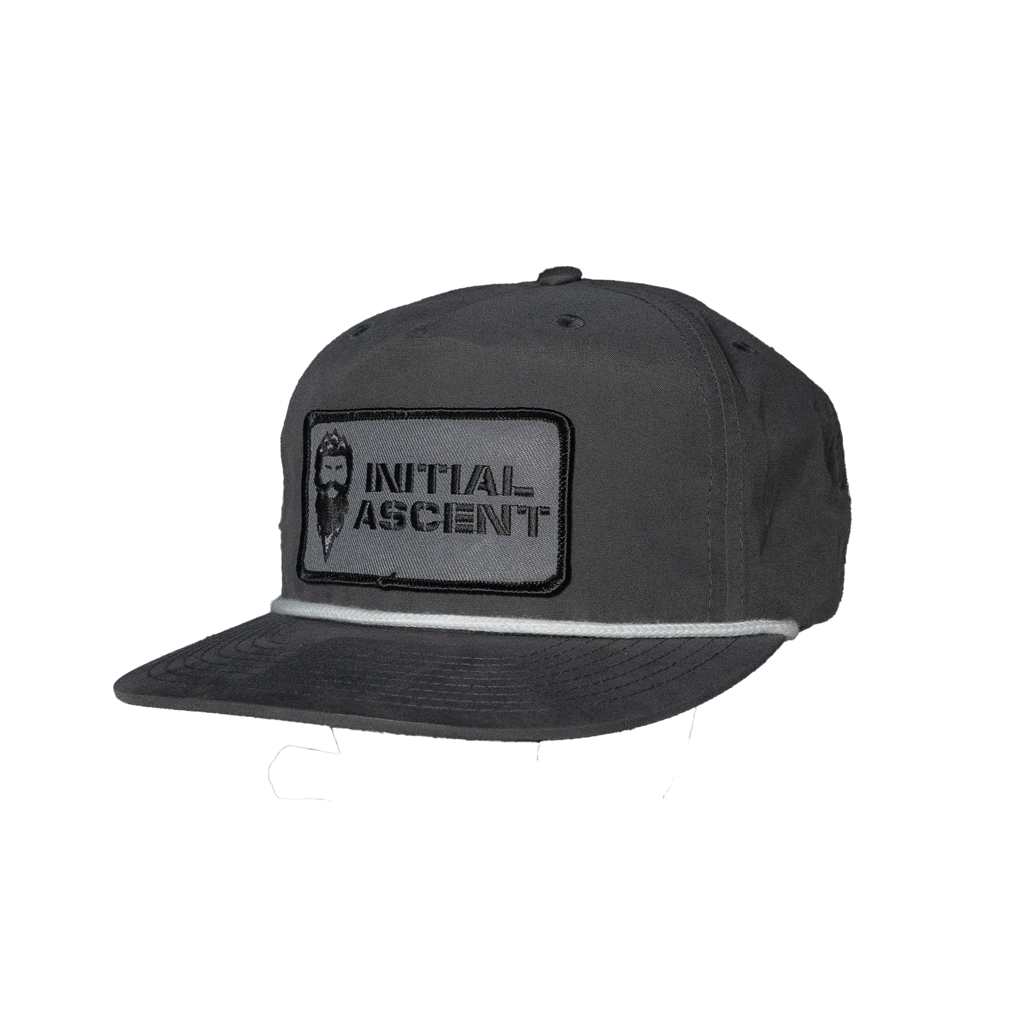 IA Mtn Dude Snapback Classic Roper Logo Patch Grey