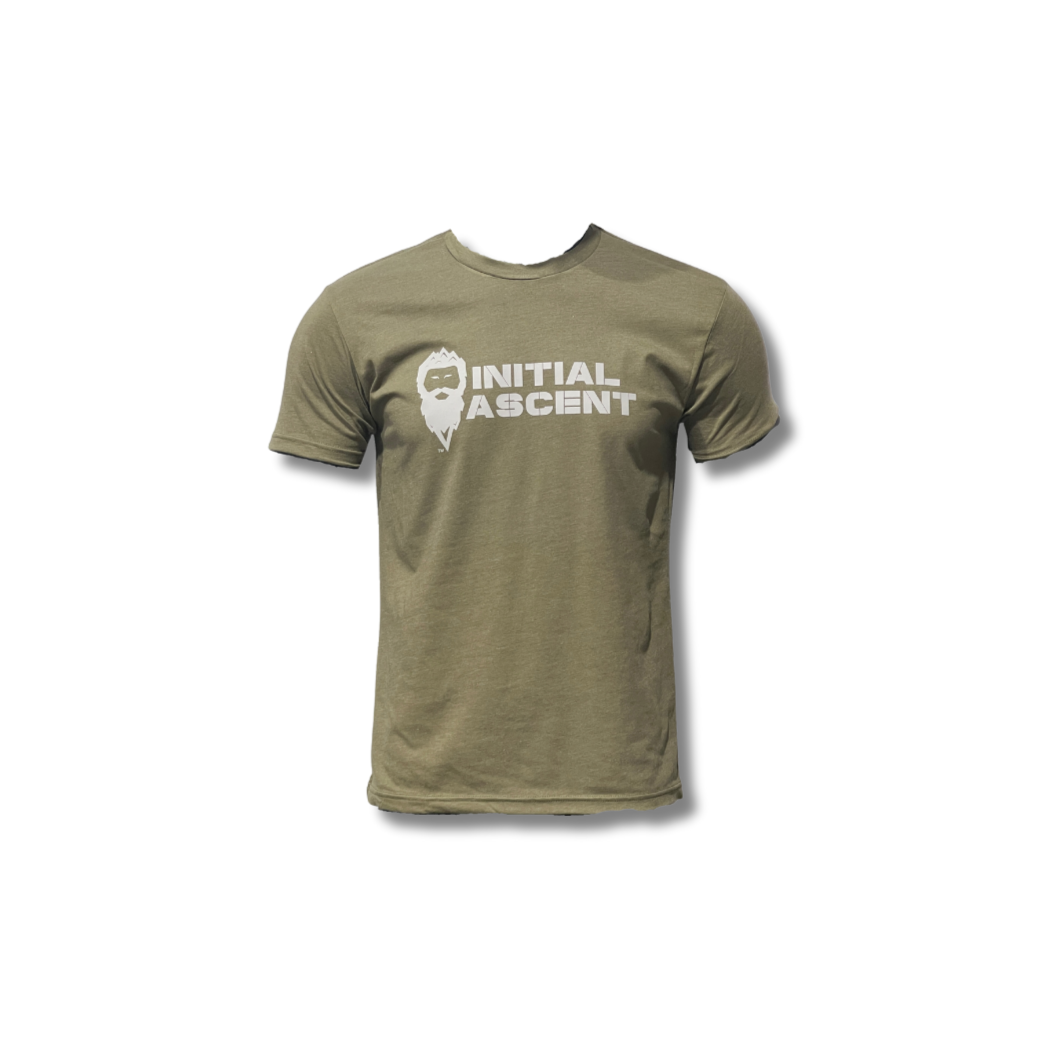 IA Logo T-Shirt Olive/Gray Logo