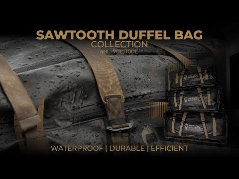 Sawtooth Duffel Bags