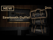 Sawtooth Duffel Bags