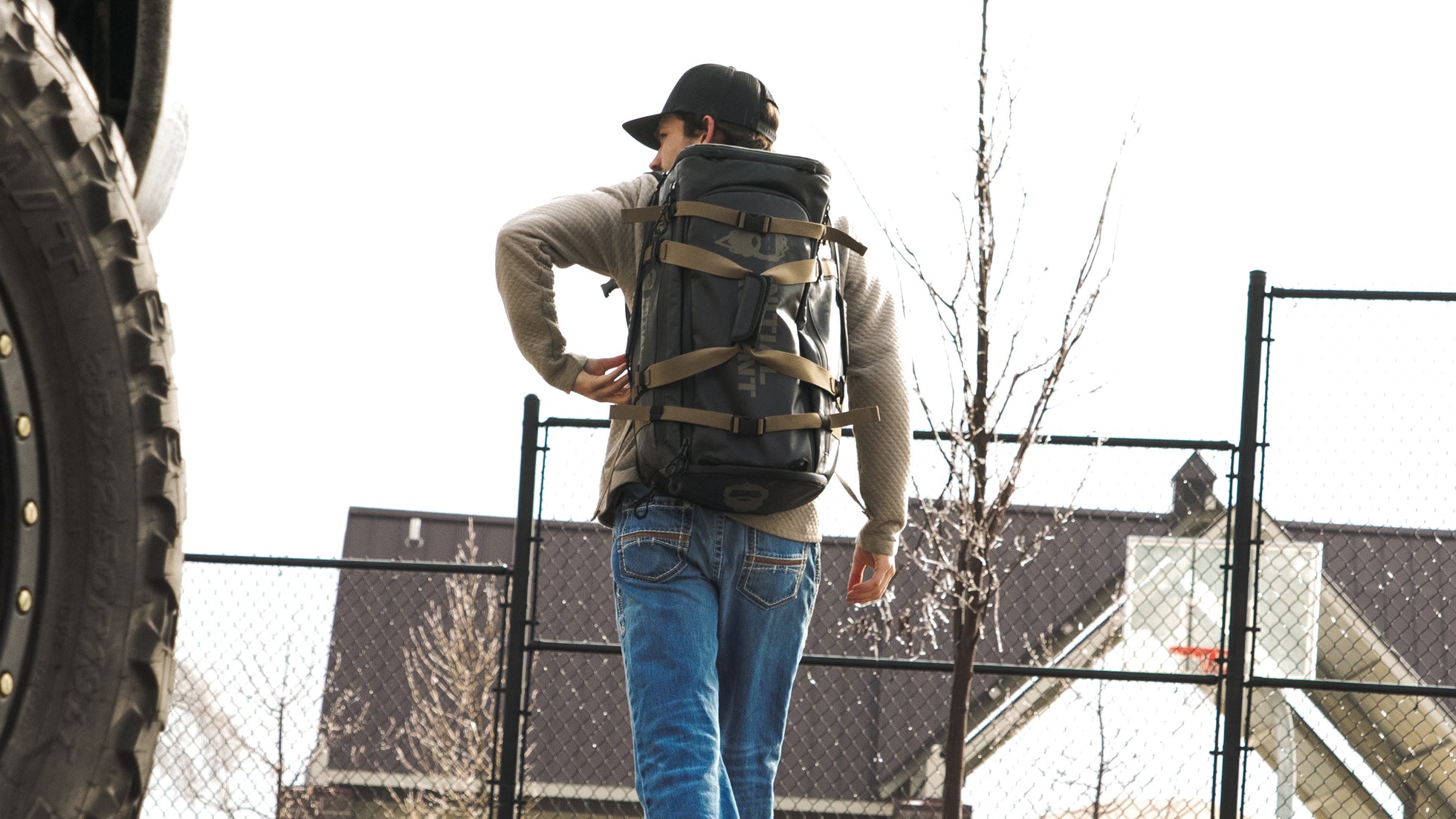 Sawtooth Duffel Bags