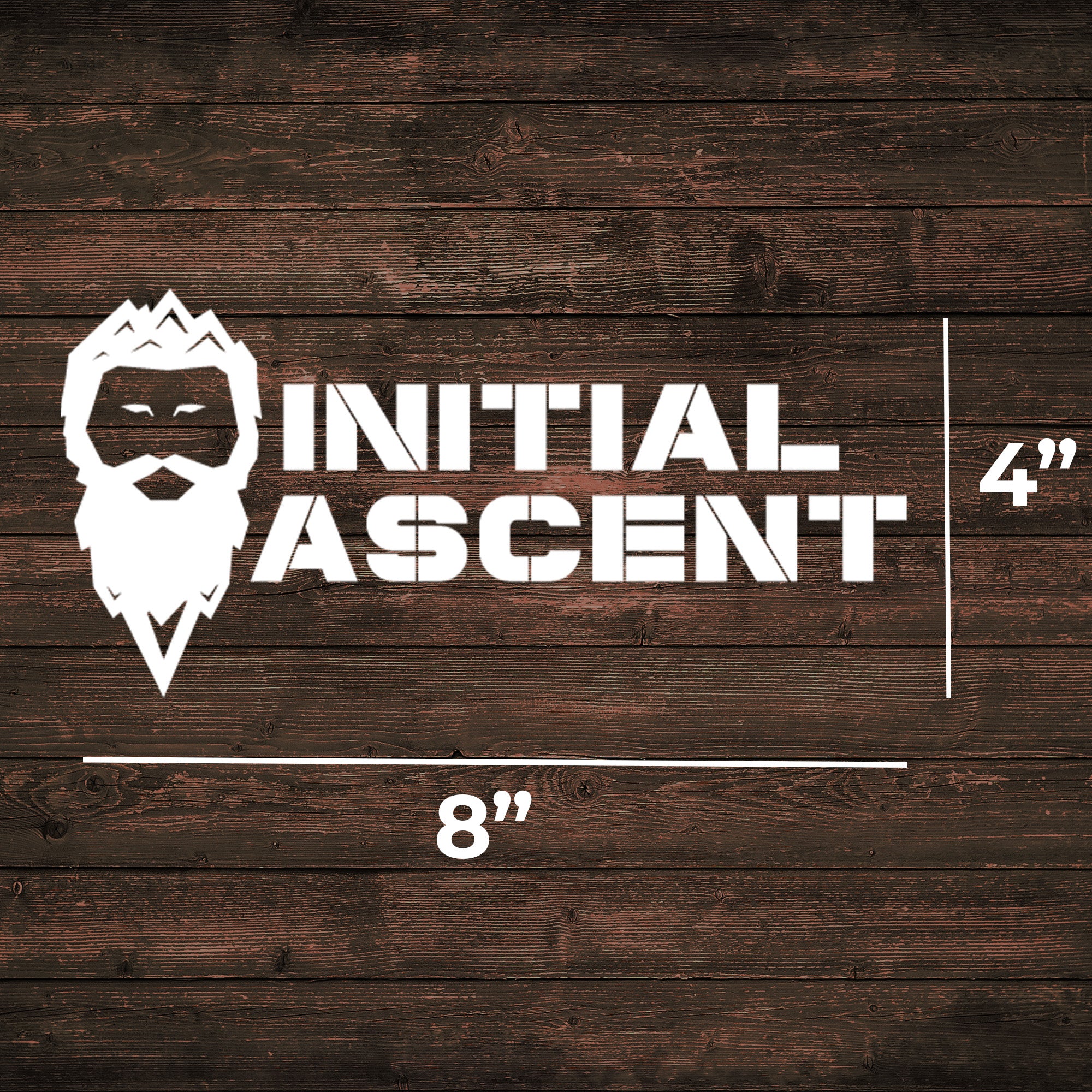 Initial Ascent Window Decal